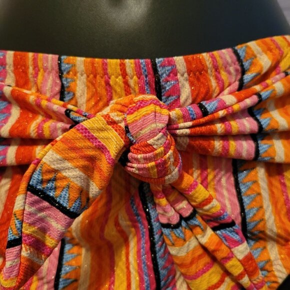 Jessica Simpson Women's Escape to Pacific High-Waist Bikini Bottoms - Picture 2 of 4